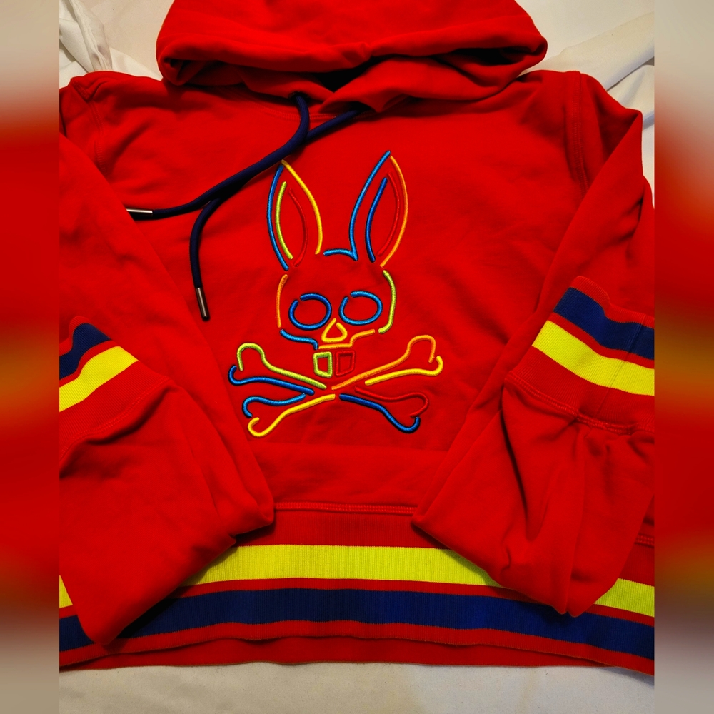 Psycho Bunny Hoodie; Men's Small; EUC